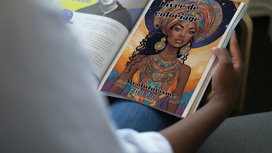 Livre de coloriage: Afrofuturisme